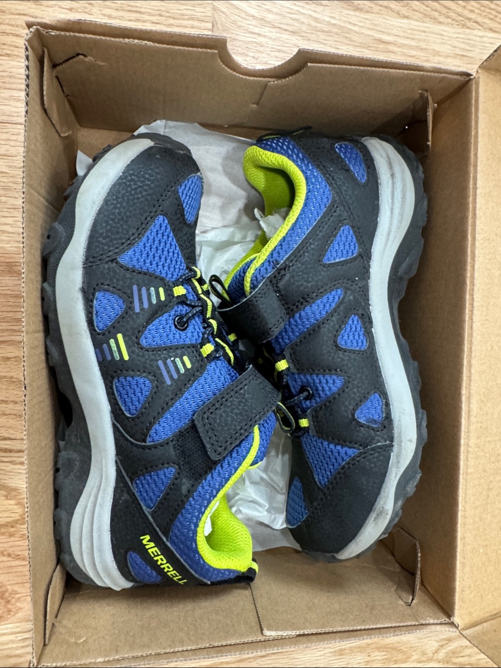 Merrell Kids' Blue and Black Trail Chaser 2